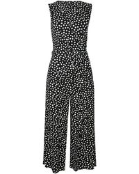 wallis palm print jumpsuit