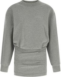 The Attico - Draped Mini Dress - Lyst