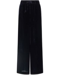 Peserico - Velvet Pantaloni Blu-Donna - Lyst