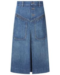 Chloé - Skirts Hazy-Donna - Lyst