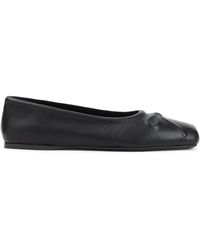 Marni - Dancer Leather Ballerinas-Donna - Lyst