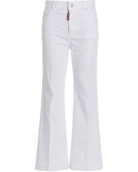 DSquared² - Jeans Super Flared Cropped - Lyst