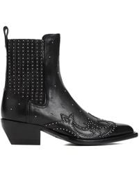 Golden Goose - 'Beatles' Heeled Ankle Boots - Lyst