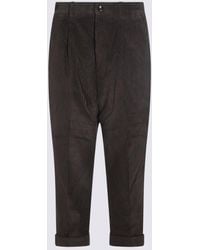 Ami Paris - Trousers Blacks And Greys-Uomo - Lyst