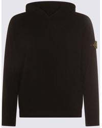 Stone Island - Sweaters Blacks And Greys-Uomo - Lyst