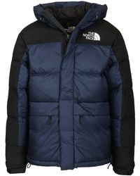 The North Face - Himalayan Down Parka Coats Blu-Uomo - Lyst