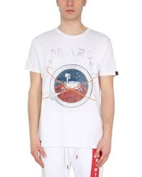 Alpha Industries - Mission To Mars T-Shirt - Lyst