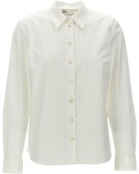 Tory Burch - Pleated Detail Shirt - Lyst