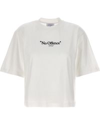 Off-White c/o Virgil Abloh - No Offence T-shirt - Lyst