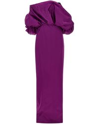Tom Ford - Silk Dress Abiti Viola-Donna - Lyst