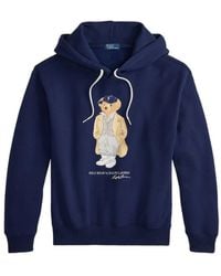 Polo Ralph Lauren - Polo Bear Cotton Hoodie - Lyst