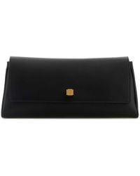 KHAITE - Leather Audrey Clutch - Lyst