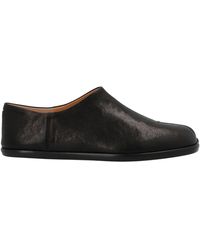 Maison Margiela - Tabi Flat shoes Nero - Lyst