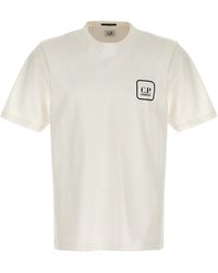 C.P. Company - The Metropolis Series T Shirt Bianco - Lyst