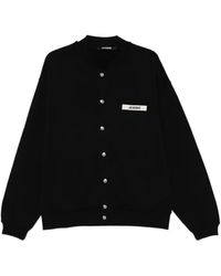 Jacquemus - Cardigan 'Gros Grain' Con Patch Logo - Lyst