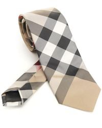Burberry - Mulberry Silk Tie Ties And Bow Ties - Lyst