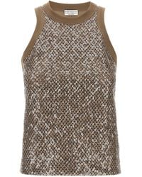 Brunello Cucinelli - Sleeveless Tops - Lyst