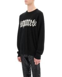 DSquared² - Gothic Logo Sweater - Lyst