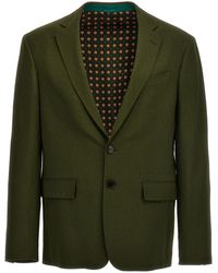 Etro - Jacquard Wool Blazer Jacket Jackets - Lyst