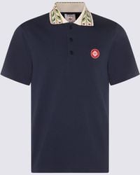 CASABLANCA - Cotton Polo Shirt - Lyst