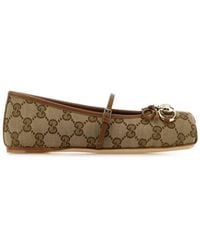Gucci - Horsebit Ballet Flats - Lyst