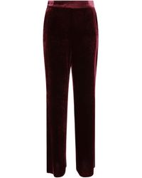 Etro - Velvet Trousers - Lyst