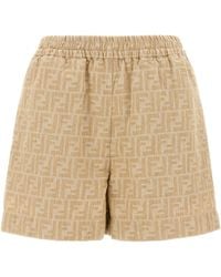 ショートパンツ FENDI FF beige chambray denim shorts Fendi | Shorts | Fendi Ff Chambray Denim Shorts Nwt | Poshmark