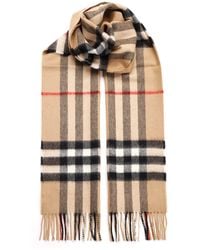 Burberry - Cashmere Scarf - Lyst