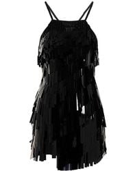 The Attico - Beaded Sequin Mini Dress - Lyst