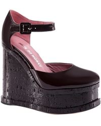 HAUS OF HONEY - Patent Leather Wedges - Lyst