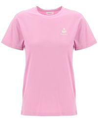 Isabel Marant - Isabel Marant Etoile Aby Regular Fit T-Shirt - Lyst