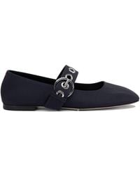 Aeyde - "Uma Eyelet" Mary Jane Bellet Flats - Lyst