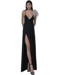The Archivia - Abito Sol Black- -Nero, Beige - Lyst