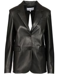 Loewe - Lambskin Nappa Jacket Jackets - Lyst