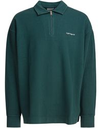 Carhartt - "piqué Script" Sweatshirt - Lyst