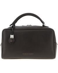 Brunello Cucinelli - Boston Explorer Borse A Mano Marrone-Donna - Lyst