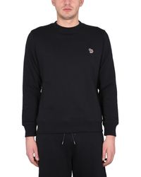 Paul Smith - Zebra Logo Sweatshirt With Zebra Logo - Lyst