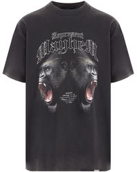 Represent - Cotton T-shirt With Mayhem Print On The Front - Lyst