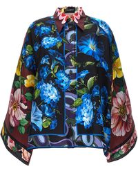 Dolce & Gabbana - Floral Print Shirt Shirt, Blouse - Lyst