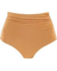 Max Mara - Slip Bikini Coulotte In Jersey E Lurex - Lyst