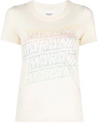 Isabel Marant - Ziliani T-Shirt With Print - Lyst