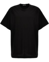 Yohji Yamamoto - Crew-Neck T Shirt Nero - Lyst
