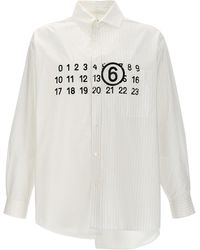 MM6 by Maison Martin Margiela - Patchwork Shirt Shirt, Blouse - Lyst