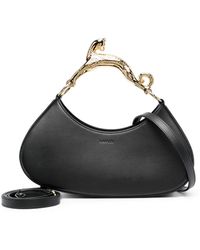 Lanvin - Cat Large Leather Tote Bag - Lyst