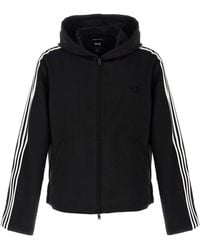 Y-3 - 3-Stripes' Hoodie - Lyst