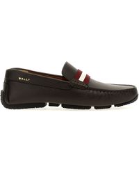 Bally - Perthy Mocassini Marrone - Lyst