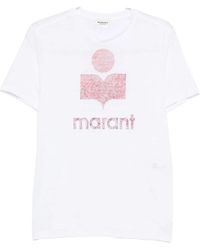 Isabel Marant - Zewel Linen T-Shirt - Lyst