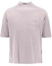 Maison Margiela - Handwritten Logo T-Shirt With Written Text - Lyst