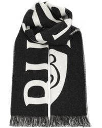 Burberry - Wool Scarf Scarves And Foulards - Lyst