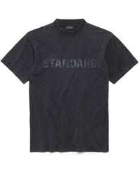 Balenciaga - T-Shirt With A Crinkled Effect - Lyst